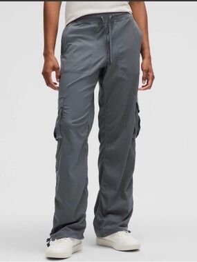 Lululemon Dance Studio Relaxed-Fit Mid-Rise Cargo Pant - Oil Grey